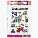 SO: Our Craft Lounge - Clear Stamp set - Boys Toys
