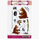SO: Our Craft Lounge - Clear Stamp set - Bear-ly Fishin'