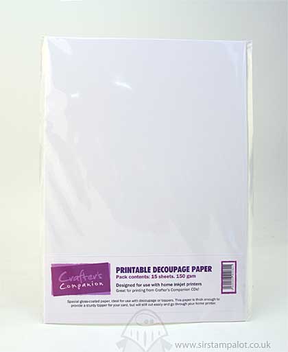 SO: Printable Decoupage Paper - (15 sheets)