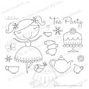 SO: My Cute Stamps - Tea Party (3 x 4)