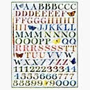 SO: Natures Garden - Watercolour Alphabet Stickers