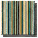MME Stella and Rose 12x12 Paper - Hattie Boy Woven Stripe