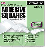 SO: Extreme Tac Adhesive Squares on a roll 316 x 316 (350 pcs)