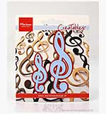 SO: Marianne Design - Creatables - Musical Notes Clefs