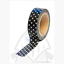 Trendy Tape - Black Polka Dot