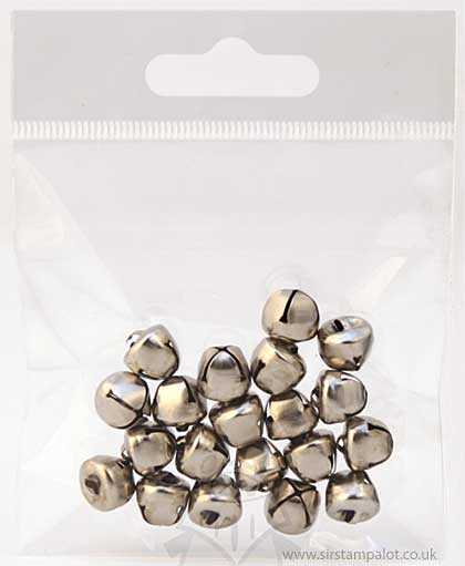 SO: Silver Metal Bells (20 pack)