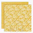 SO: Teresa Collins 12x12 - Fabrications - Yellow Flower