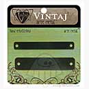 SO: Vintaj - Arte Metal - Name Plates (set of 2)