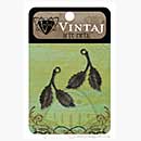 SO: Vintaj - Arte Metal - Beech Leaves (set of 2)