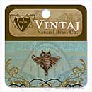 SO: Vintaj - Natural Brass - Queen Bee Connector