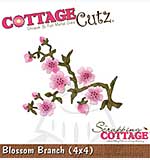 SO: Cottage Cutz - 4x4 Cutting Die - Blossom Branch