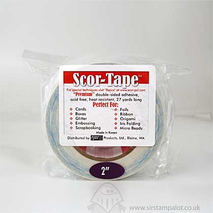 SO: Scor-Tape (2\") - Premium Double-Sided Adhesive Tape