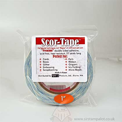 SO: Scor-Tape (1\") - Premium Double-Sided Adhesive Tape