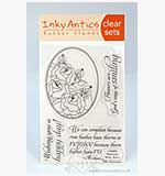 SO: Inky Antics - Clear Stamp set - Rose Oval