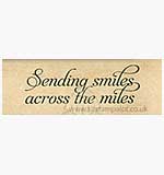 SO: Inky Antics - Wood Stamp - Sending Smiles