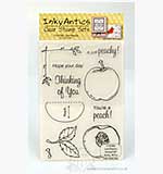 SO: Inky Antics - HoneyPOP Clear Stamp set - Just Peachy