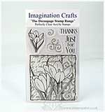 SO: Imagination Crafts Decoupage Stamps - Crocus