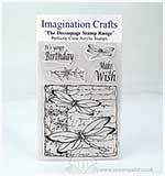 SO: Imagination Crafts Decoupage Stamps - Dragonflies