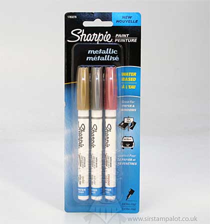 SO: Sharpie Metallic Pens - Extra Fine Tip (Gold Silver Copper)