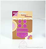 SO: Joy Crafts Cutting and Embossing Dies - Pocket Flaps and Buttons
