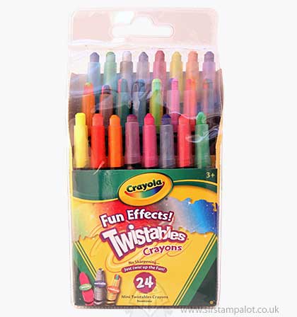 SO: Crayola Fun Effects Mini Twistable Crayons (24 pack)