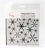 SO: Imagination Crafts Stencil Template - Snowflakes