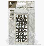 SO: Joy Crafts Cutting Die - Alphabet and Numbers - Alphabet 1