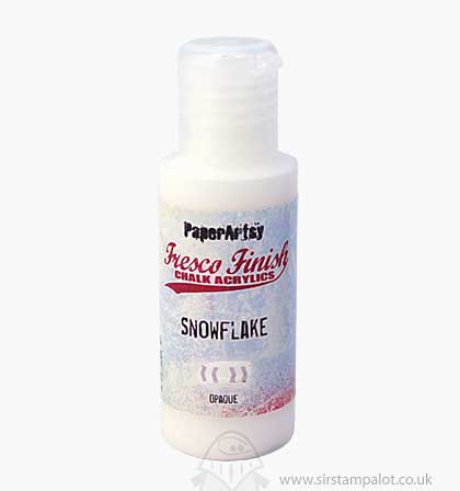 PaperArtsy Fresco Finish Acrylic Chalk Paint - Snowflake
