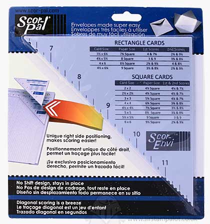 SO: Scor-Pal - Envelopes Made Super Easy with Scor-Pal - Scor-Envi