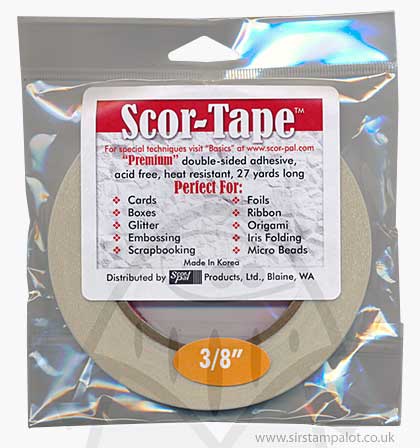 SO: Scor-Tape (3/8\") - Premium Double-Sided Adhesive inch (27 yards)