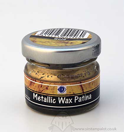 SO: Metallic Wax Patina - Gold 20ml