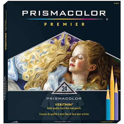 SO: Prismacolor Premier Verithin Lead Colouring Pencils (24 pack