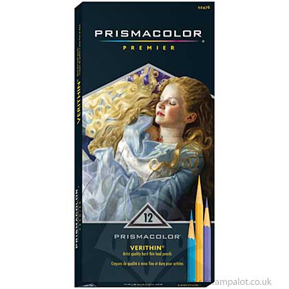 SO: Prismacolor Premier Verithin Lead Colouring Pencils (12 pack