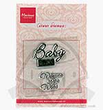 SO: Marianne Design Clear Stamps - Baby Girl