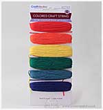 SO: Coloured Craft String - Brights (9m of each colour)