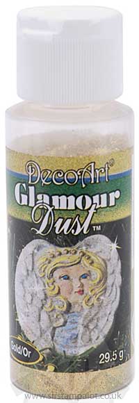 DecoArt Glamour Dust Sprinkle on Glitter - Gold 29.5grams