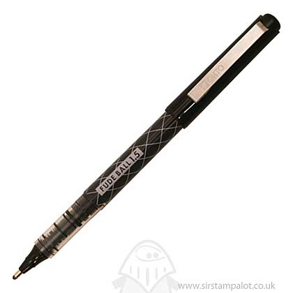 SO: Ohto Fude Ball Liquid Ink Roller Ball Pen 1p5mm - Black