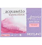 Fabriano Artistico Extra White Watercolour Paper - 12.5 x 18cm (hot pressed 140lbs) Fabriano Artistico Extra White Watercolour Paper - 12.5 x 18cm (hot pressed 140lbs)