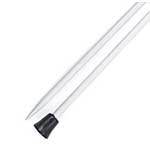 KnitPro Basix Aluminium Single Point Needles 25cm (1 Pair) (4.00mm) KnitPro Basix Aluminium Single Point Needles 25cm (1 Pair) (4.00mm)