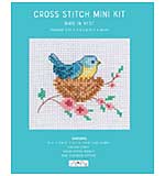 Cross Stitch Mini Kit - Bird in a nest