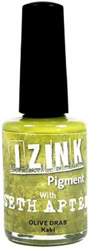 SO: IZINK Pigment Seth Apter .39oz - Kaki - Olive Drab