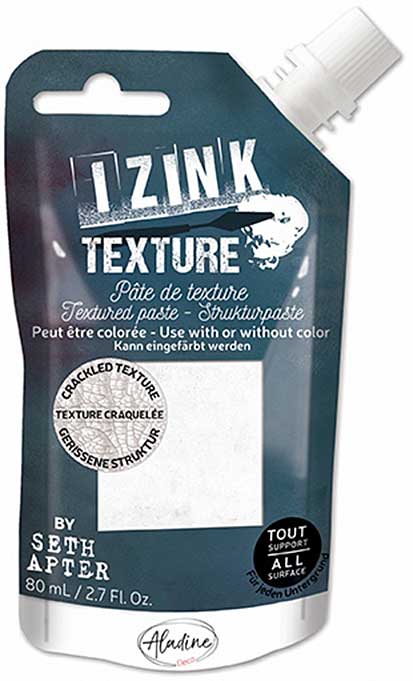 SO: IZINK Aladine Texture Paint 80ml - Crackled