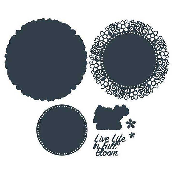 The Paper Boutique Live Life in Full Bloom Craft Die