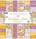 The Paper Boutique Bumblebees Dance 8 in x 8 in Embellishments Pad