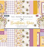 The Paper Boutique Bumblebees Dance 12 in x 12 in Card Making Pad
