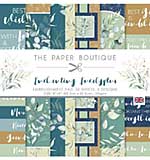 SO: The Paper Boutique Enchanting Eucalyptus 8 in x 8 in  Embellishments Pad