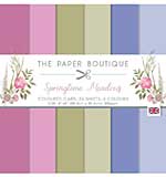 The Paper Boutique Springtime Meadows Colour Card Collection