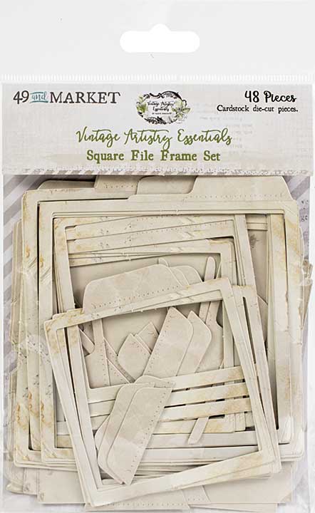 SO: Vintage Artistry Essentials File Frame Set - Square
