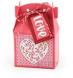 i-crafter Die Set - Valentine Gable Box by Lori Whitlock