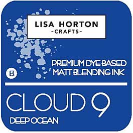 Lisa Horton Crafts - Matt Blending Ink Pad - Deep Ocean
